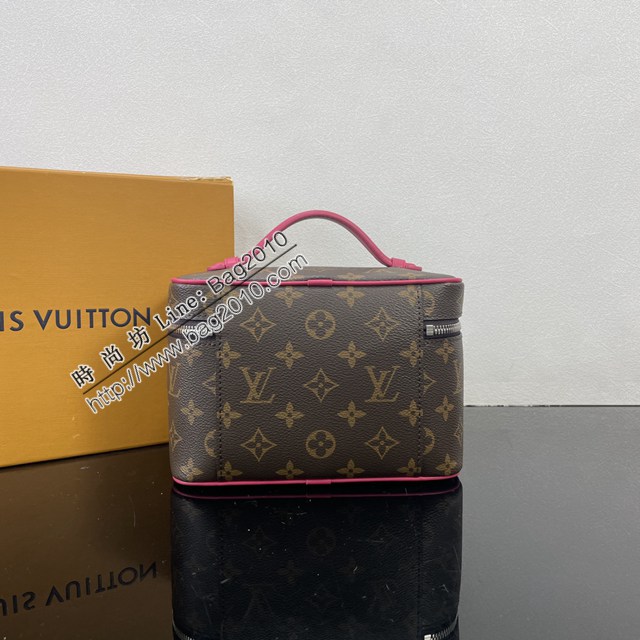 LV路易威登2023专柜新款M46767 M46766 LV老花Nice迷你化妆包 ydh5428
